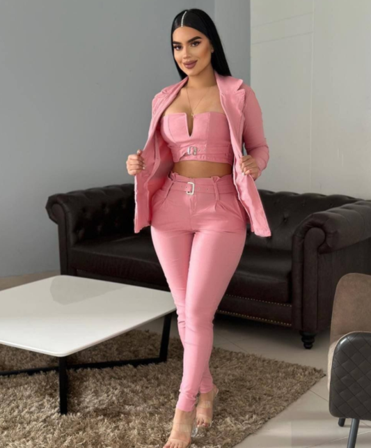 Conjunto 3 Piezas Hebilla Power